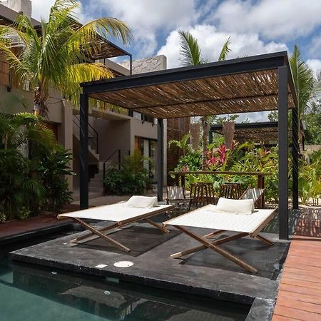 Lujoso Departamento Boho-Chic Con Alberca Privada Appartement Tulum Pueblo Buitenkant foto