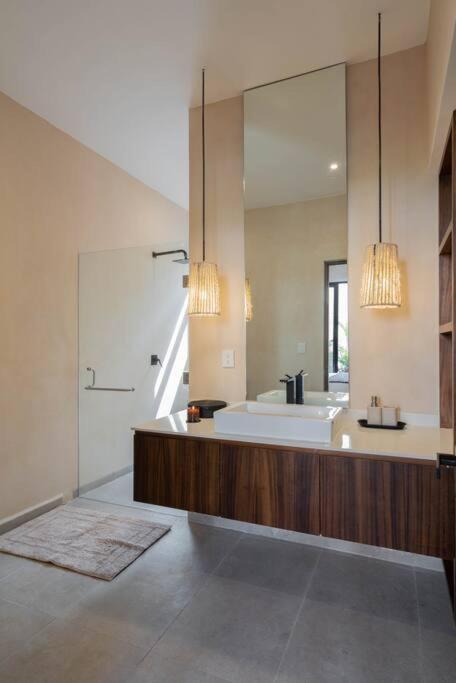 Lujoso Departamento Boho-Chic Con Alberca Privada Appartement Tulum Pueblo Buitenkant foto