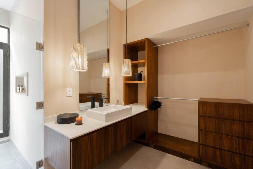 Lujoso Departamento Boho-Chic Con Alberca Privada Appartement Tulum Pueblo Buitenkant foto