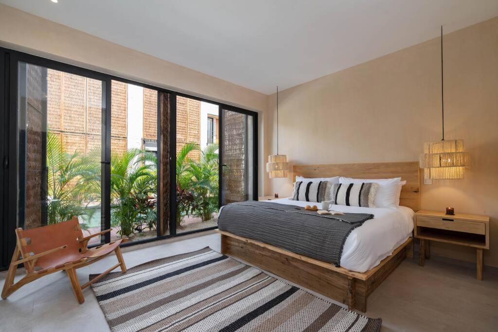 Lujoso Departamento Boho-Chic Con Alberca Privada Appartement Tulum Pueblo Buitenkant foto
