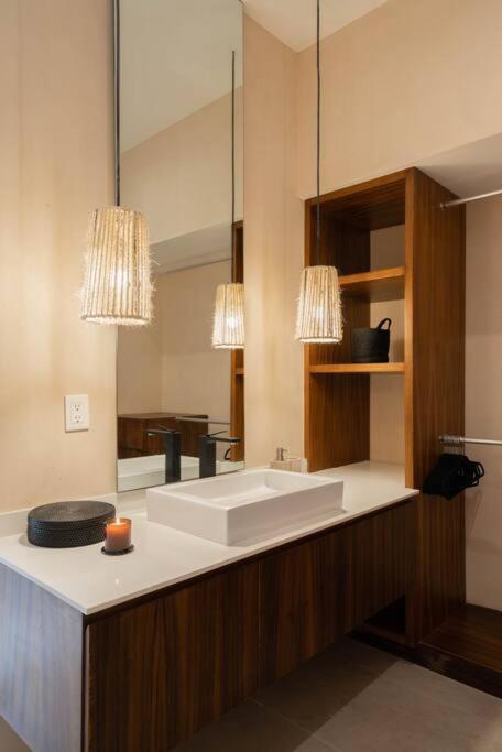 Lujoso Departamento Boho-Chic Con Alberca Privada Appartement Tulum Pueblo Buitenkant foto
